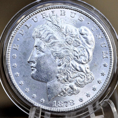 1878-S Morgan Silver Dollar - Choose by Grade / Condition - First Year of Production - 1878 S Morgan Dollar Silver Dollar 1878S