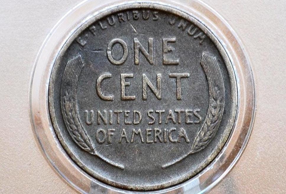 1916-D Wheat Penny - Denver Mint - World War I Era Coin - 1916 D Wheat Ear Cent