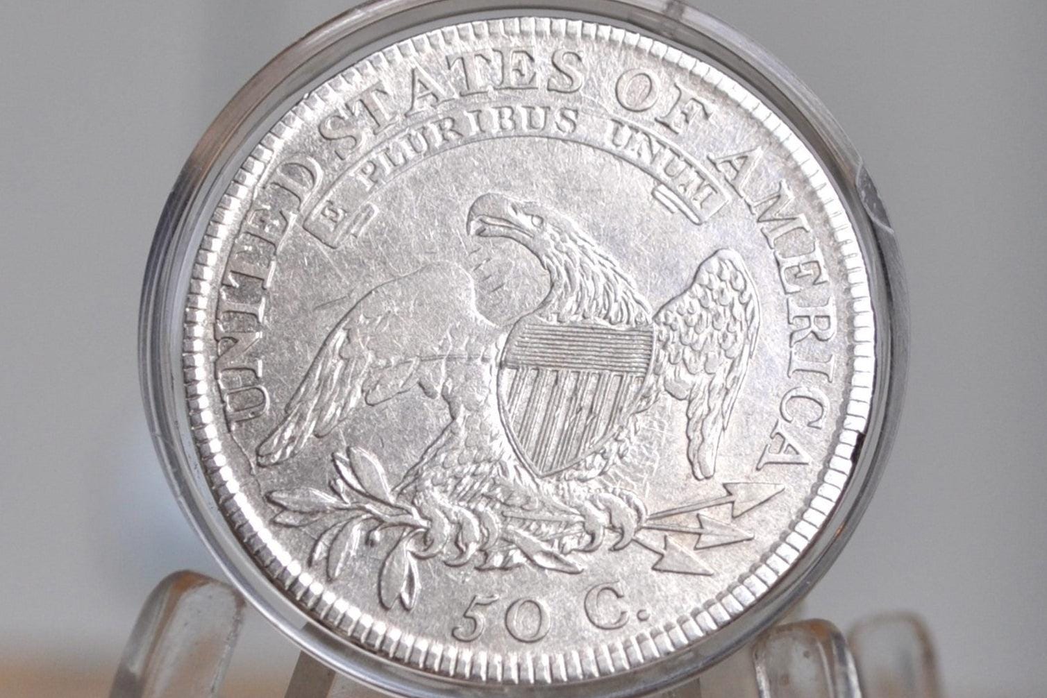 1810 Capped Bust Half Dollar - XF - 1810 Half Dollar US Half Dollar 1810, Rare Early Half, Low Mintage, Great Detail