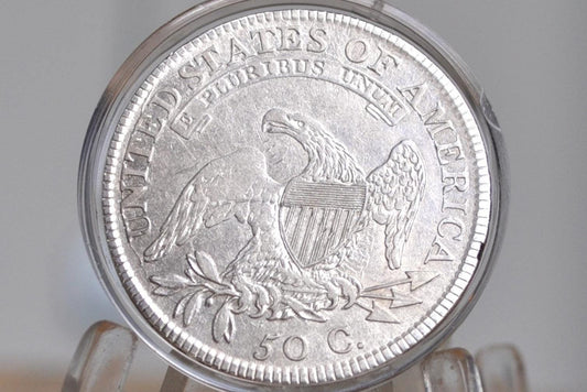 1810 Capped Bust Half Dollar - XF - 1810 Half Dollar US Half Dollar 1810, Rare Early Half, Low Mintage, Great Detail