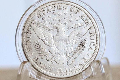 1907 Barber Silver Half Dollars, P,D,O,S Mints - Choose by Mint & Grade/Condition, 1907 D Half Dollar 1907S Barber 1907 O