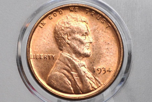 1934 Wheat Pennies, P&D Mints - Choose by Mint and Grade - 1934 Wheat Ear Cent 1934 D Wheat Back Penny 1934