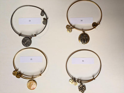 Alex and Ani and Similar Style Sterling Silver Bracelets - Choose by Bracelet - Animals, Spirituality, Stones and More