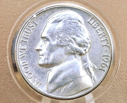 1961 P&D Jefferson Nickels - Choose by Mint - 1961 D Jefferson Nickel 1961 P - Denver and Philadelphia Mints