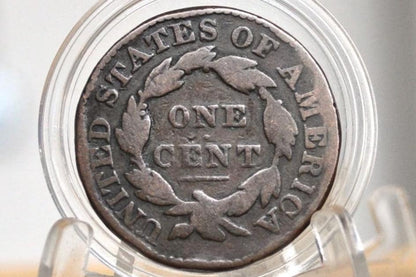 1831 Matron Head Large Cent Large Letter Variety - G (Good) Grade / Condition - 1831 Liberty Head Cent - 1831 US One Cent 1816 to 1835