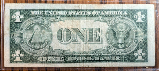 1935C Us Silver Certificate 1 Dollar Star Note - Very Fine (Vf) - C Series - Silver Cert 1935-C Blue Seal Star Note - Fr#1612*