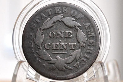 1832 Matron Head Large Cent - G (Good) Grade / Condition - 1832 Liberty Head Cent - 1832 US One Cent - Matron Head 1816 to 1835
