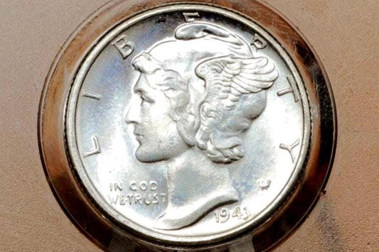 1943 Mercury Dimes P,D,S - Choose by Mint & Grade - 1943 D Liberty Head Dime 1943 S Winged Liberty Silver Dime 1943