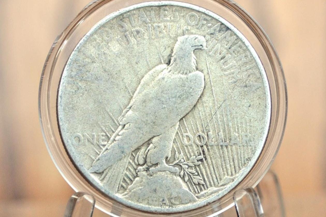 1934 Peace Dollar - Choose by Grade - 1934 P Peace Silver Dollar - Philadelphia Mint - Better Date & Mint Silver Dollar 1934 P
