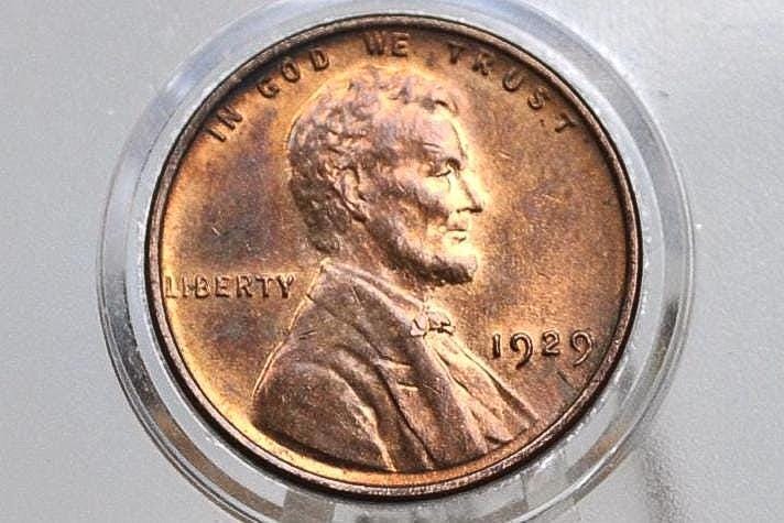 1929 Wheat Penny - Choose by Grade / Condition - Philadelphia Mint - 1929 P Wheat Ear Cent 1929 P Wheat Back Penny