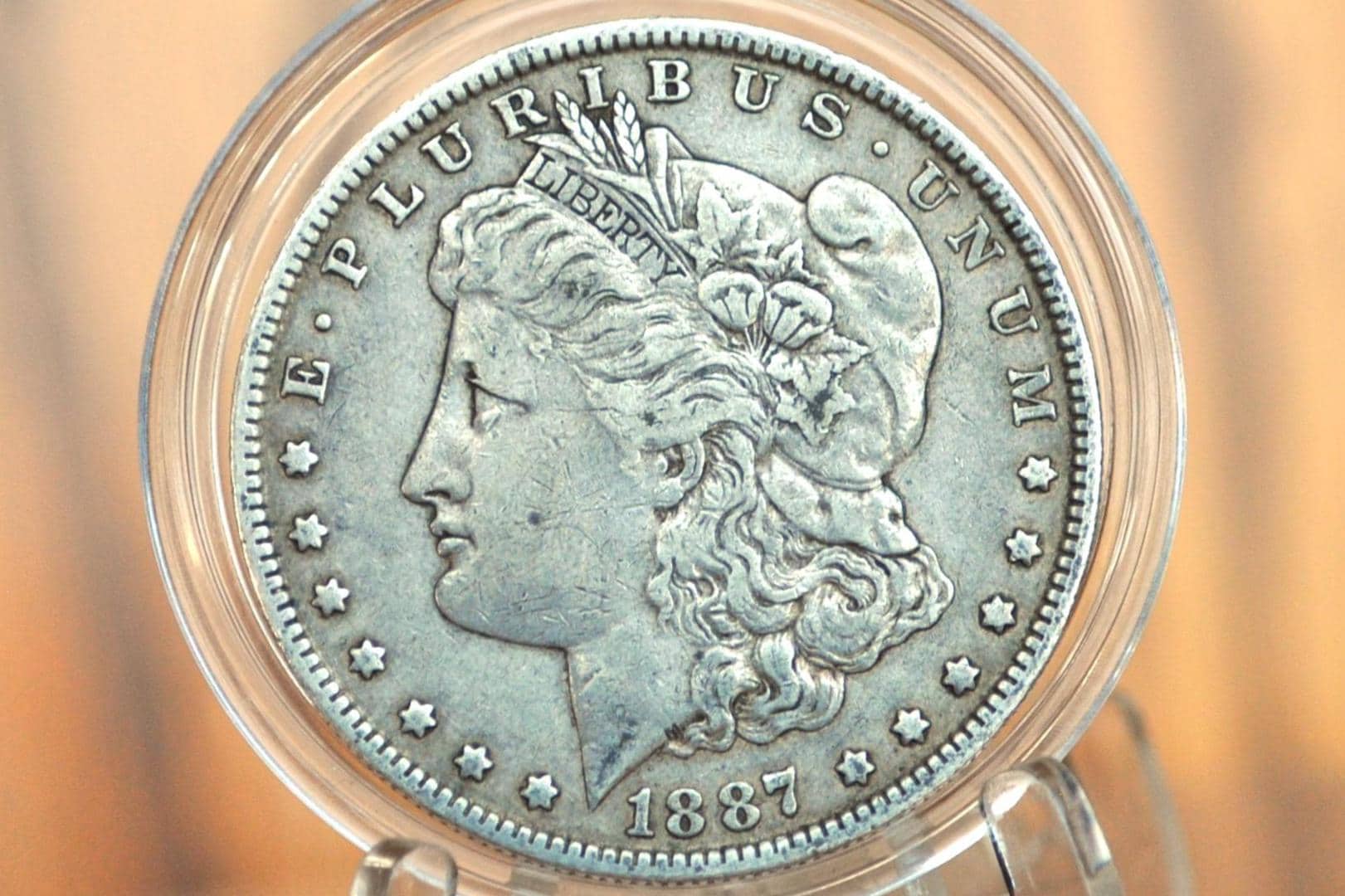 1887 Morgan Silver Dollar - Choose by Grade / Condition - New Orleans Mint - 1887P Morgan Dollar - 1887 Silver Dollar - High Grade