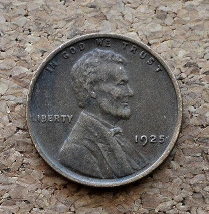 1925-S Wheat Penny - Choose by Grade - Good to Very Fine - San Francisco Mint - 1925 S Wheat Ear Cent - Better Date