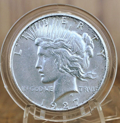1927-S Peace Silver Dollar - Choose by Grade / Condition - San Francisco Mint - 1927 S Silver Dollar 1927S Peace Dollar Key Date