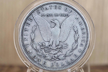 1904-S Morgan Silver Dollar - Fine Details, Cleaned - 1904 S Morgan Dollar - 1904 S Mint Silver Dollar - Better Date!