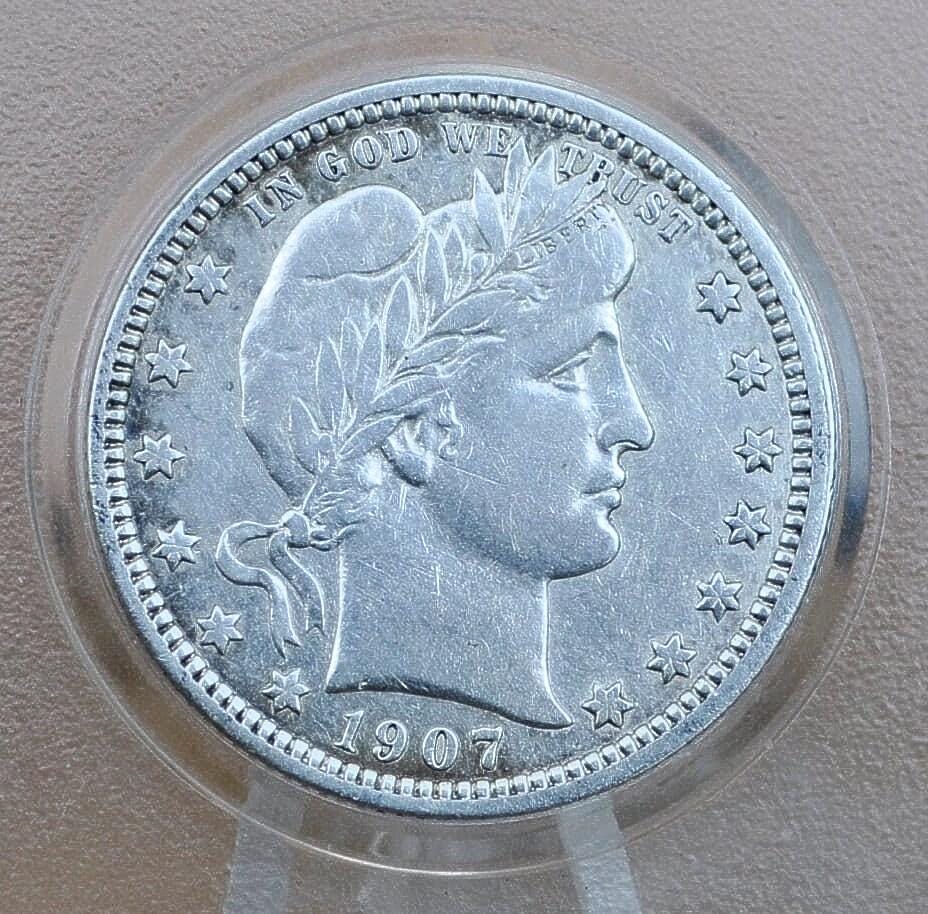 1892-1916 Barber Silver Quarters - Choose by Date & Grade - Various Mints - Barber Quarters Liberty Head Quarters