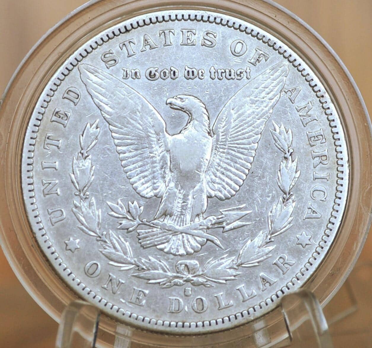 1892-S Morgan Silver Dollar - VG+ Grade / Condition - San Francisco Mint 1892 Morgan Dollar 1892S, Key Date