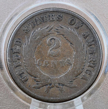 1871 Two Cent US Coin - Choose by Grade / Condition - Civil War Era - 1871 2 Cent Piece 1871 US Two Cent Coin