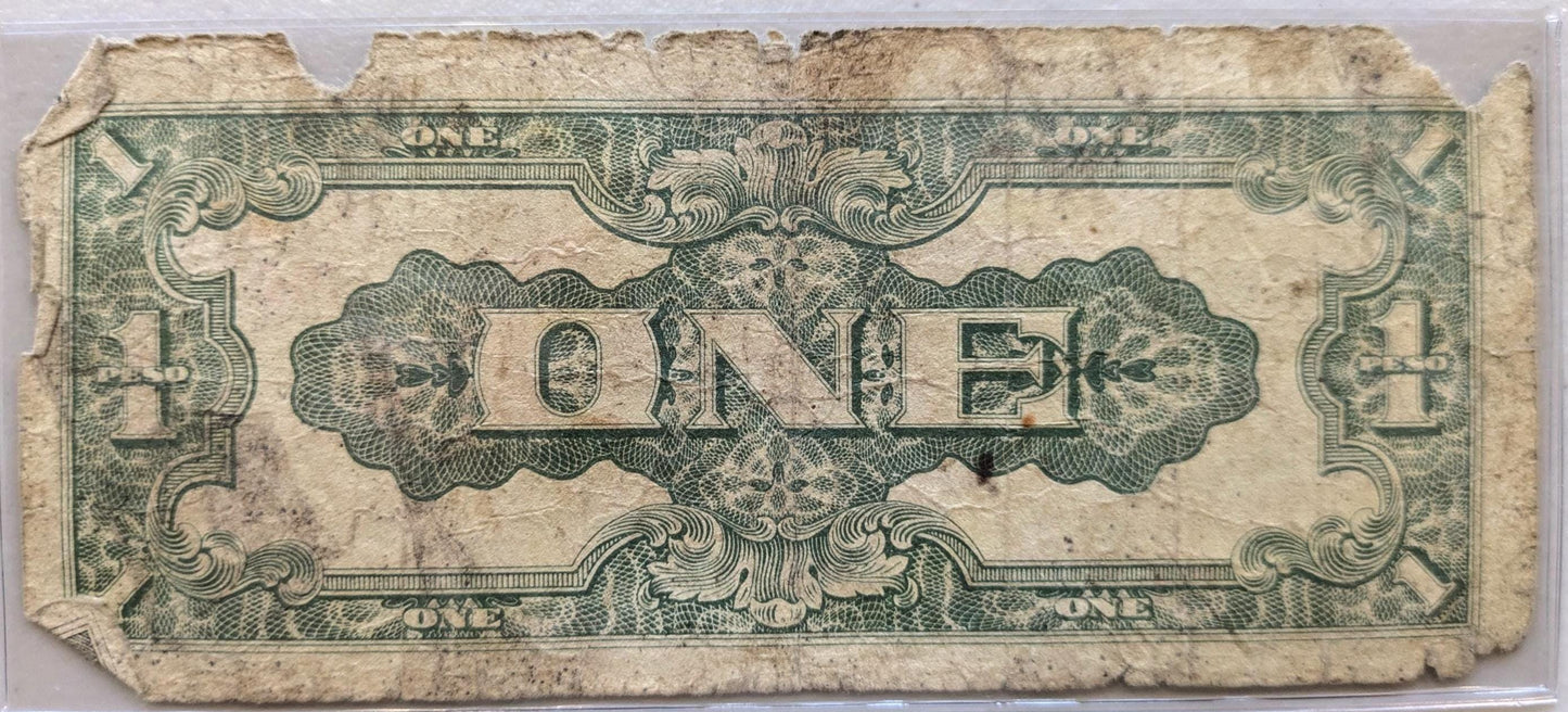 1942 Philippines Japanese Government 1 Peso Note - Occupied Philippines - Allied Counterfeit - 1942 Filipino Forgery One Peso Note - P#106x