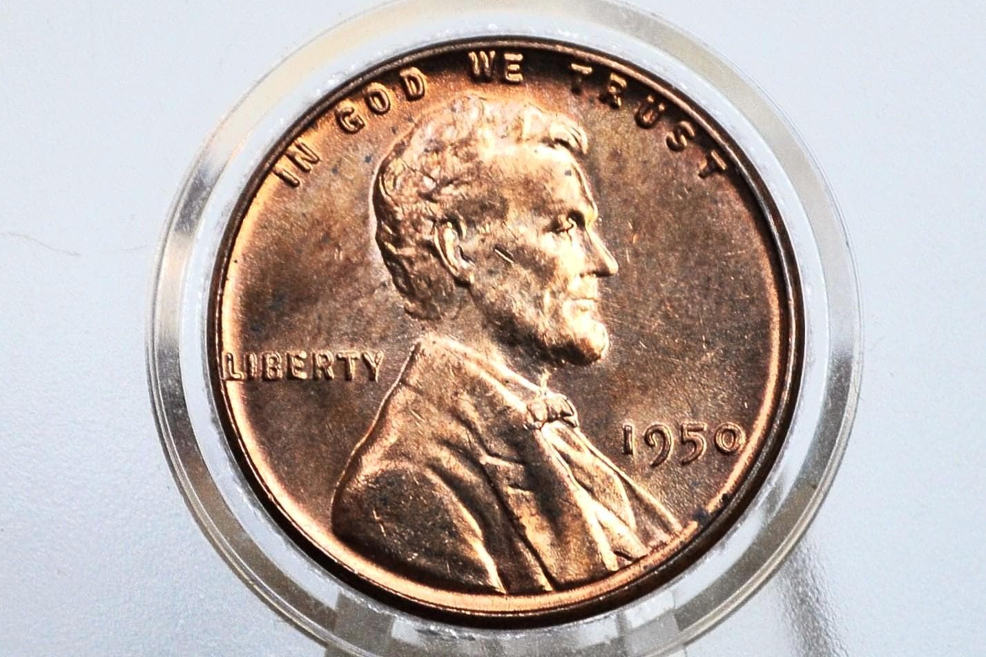 1950 P,D,S Wheat Pennies - Choose by Mint & Grade - 1950 S Wheat Cent 1950 D Penny 1950 Wheat Ear Cent 1950 S Cent