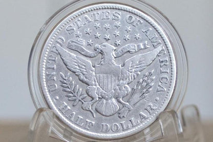 1903 Barber Silver Half Dollar - Choose by Grade / Condition - 1903 P Silver Half Dollar 1903 Barber Half 1903P Half Dollar, Nice Coin
