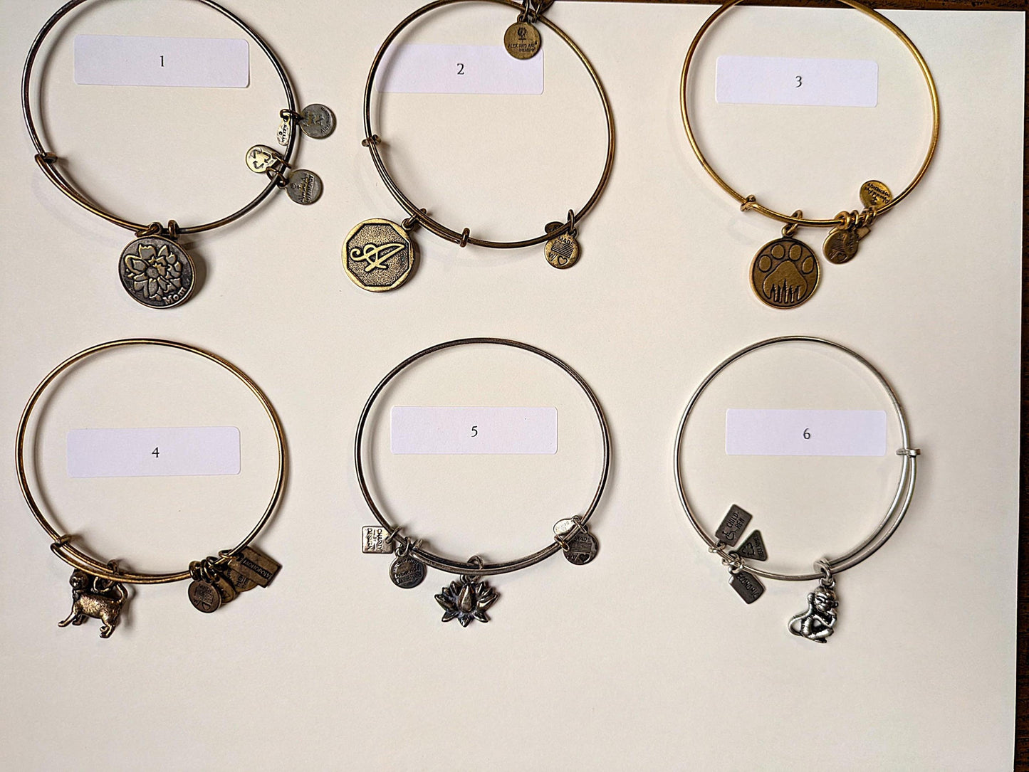 Alex and Ani and Similar Style Sterling Silver Bracelets - Choose by Bracelet - Animals, Spirituality, Stones and More