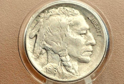 1916 Buffalo Nickel - Choose By Grade - 1916 P Buffalo Nickel 1916 Nickel No Mint - Vintage Us Coin
