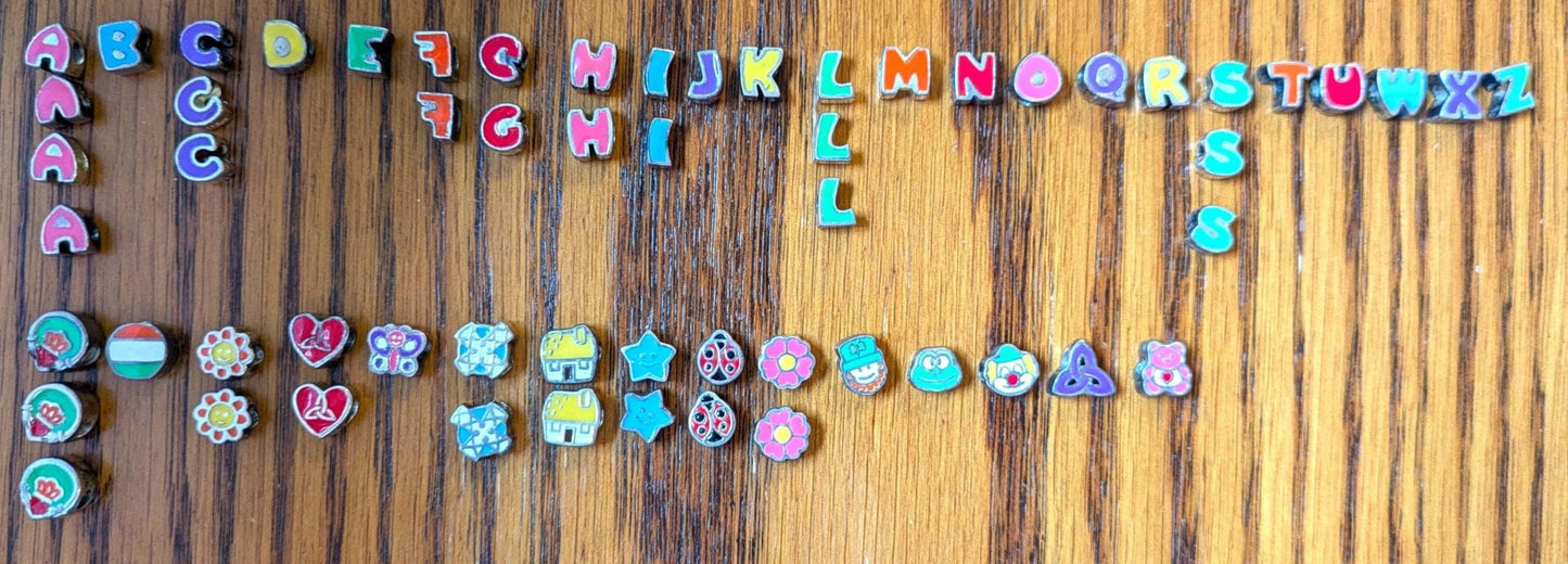 Vintage Sterling Silver Solvar Bracelet Charms! Choose by Solvar Charm! ABC Charms, Flag Charms, Holiday Charms, and More!