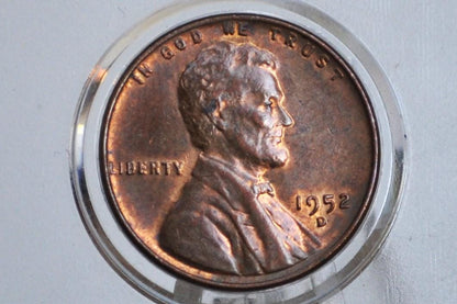 1952 P,D,S Wheat Pennies - Choose by Mint & Grade - Collectible Coin - San Francisco Mint, Denver Mint, Philadelphia Mint 1952 Pennies