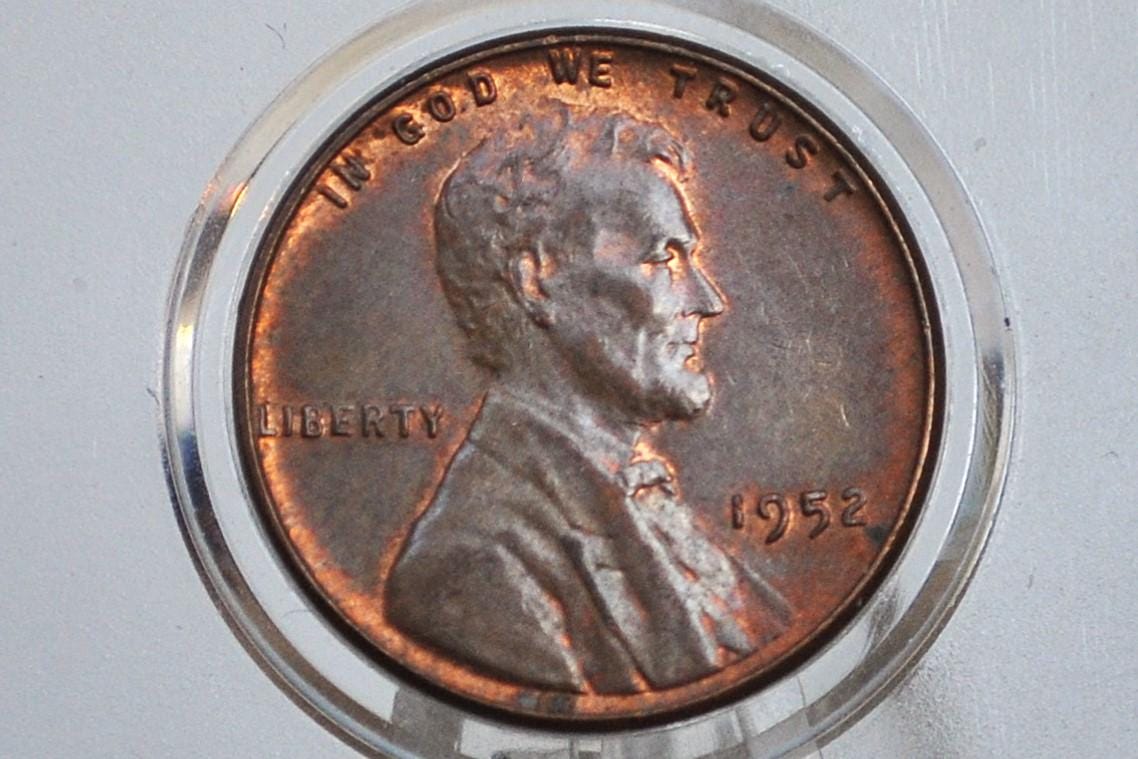 1952 P,D,S Wheat Pennies - Choose by Mint & Grade - Collectible Coin - San Francisco Mint, Denver Mint, Philadelphia Mint 1952 Pennies