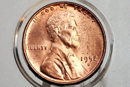 1952 P,D,S Wheat Pennies - Choose by Mint & Grade - Collectible Coin - San Francisco Mint, Denver Mint, Philadelphia Mint 1952 Pennies