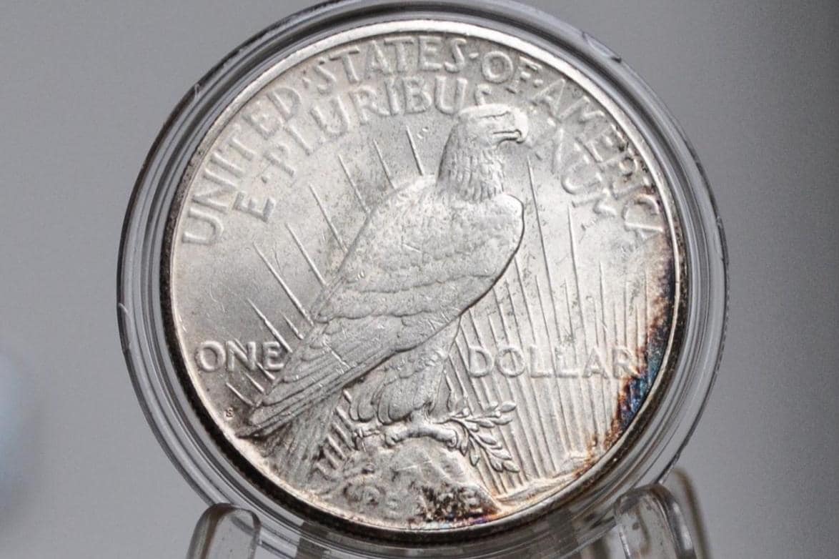 1924-S Peace Silver Dollar - Choose by Grade - 1924 S Silver Dollar - Lower Mintage - 1924S Silver Dollar Peace -San Francisco Mint