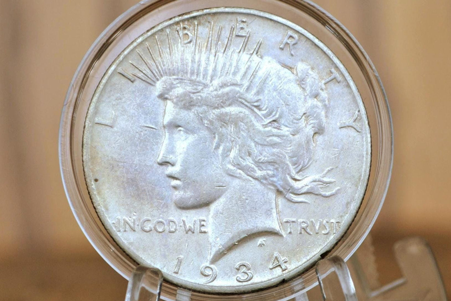 1934 Peace Dollar - Choose by Grade - 1934 P Peace Silver Dollar - Philadelphia Mint - Better Date & Mint Silver Dollar 1934 P
