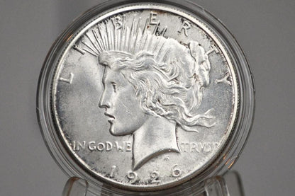 1926 Peace Silver Dollar - Choose By Grade - Philadelphia Mint - 1926 P Silver Dollar 1926 P Peace Dollar, Better Date