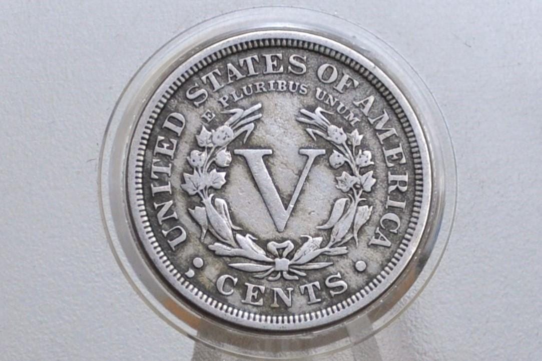 1912 D Liberty Head Nickel - G-VG (Good to Very Good) Grade / Condition - Denver Mint - Liberty Nickel 1912 D Nickel 1912-D V Nickel