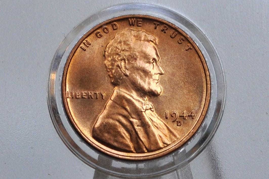 1944 Wheat Penny - WWII Era Cent - Philadelphia Mint - Collectible Coin