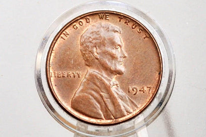 1947 S Wheat Penny - WWII Era Cent - 74th Anniversary - Collectible Coin (Denver Mint)