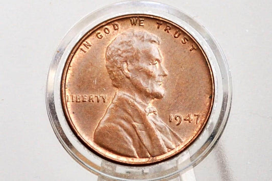 1947 S Wheat Penny - WWII Era Cent - 74th Anniversary - Collectible Coin (Denver Mint)