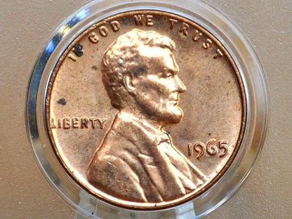 1965 Memorial Penny - Choose by Grade - Collectible Coin - Lincoln Cent 1965 US 1 Penny