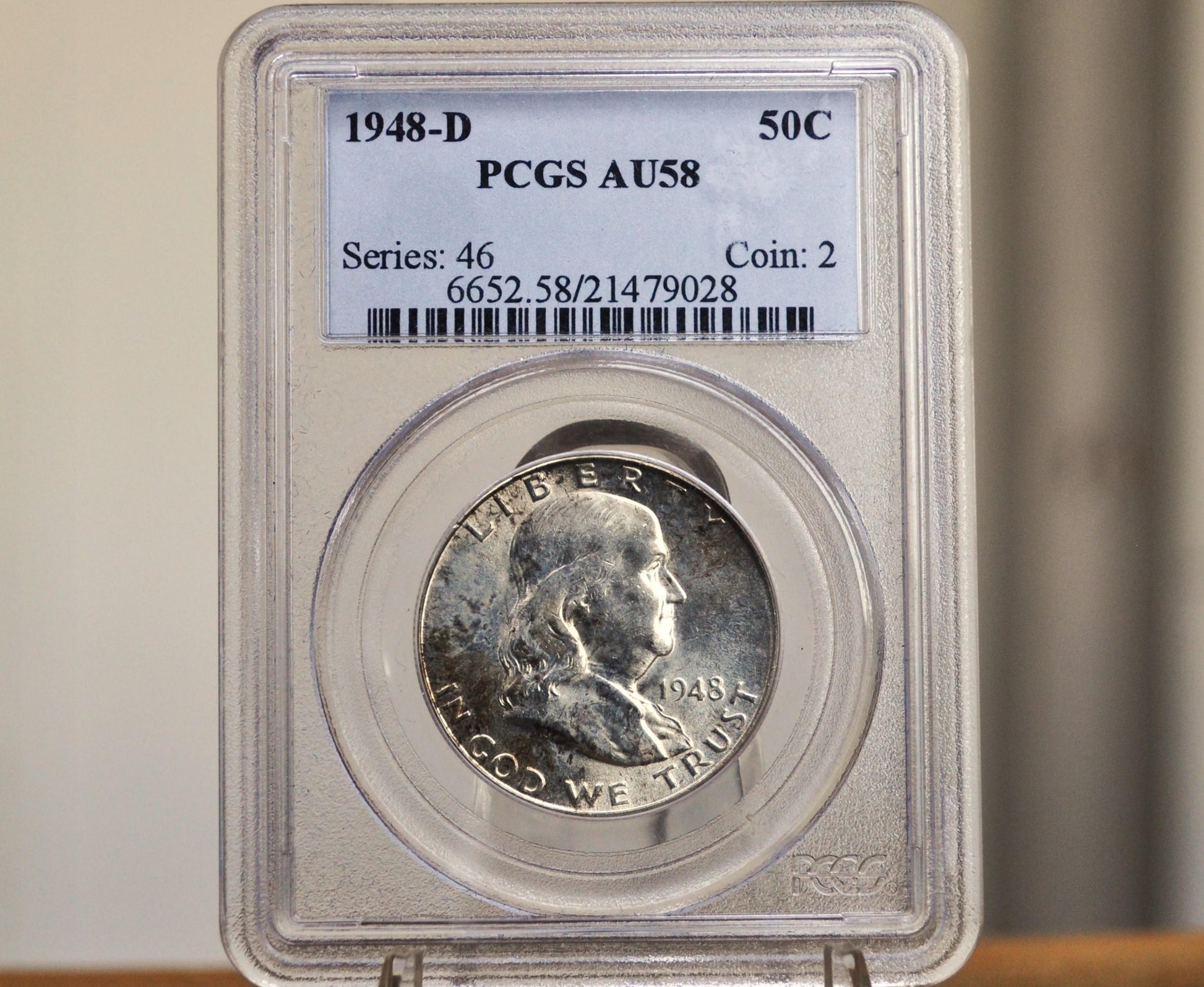 1948 Franklin Half Dollars, P & D Mints - Choose by Grade and Mint! - Silver Half Dollar 1948-P Franklin Half Dollar 1948D First Year Minted