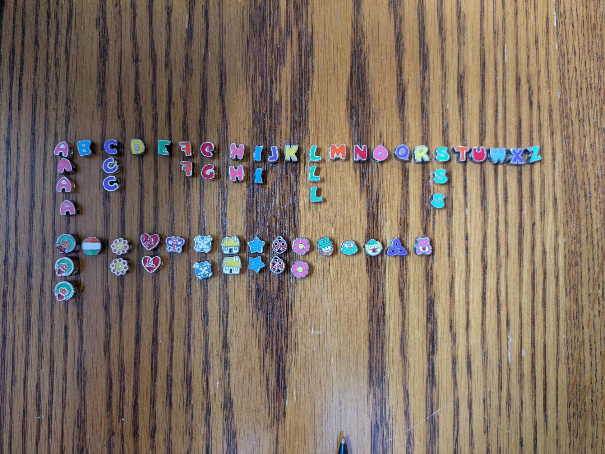 Vintage Sterling Silver Solvar Bracelet Charms! Choose by Solvar Charm! ABC Charms, Flag Charms, Holiday Charms, and More!