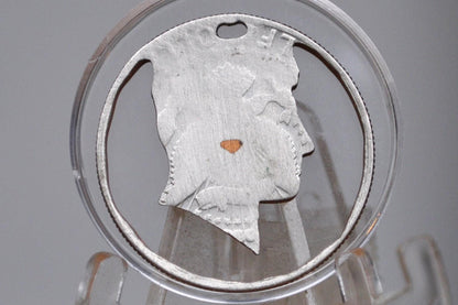 Handmade John F. Kennedy Half Dollar Cutout - JFK Commemorative Token - Kennedy Half Dollars - Handcrafted Tokens