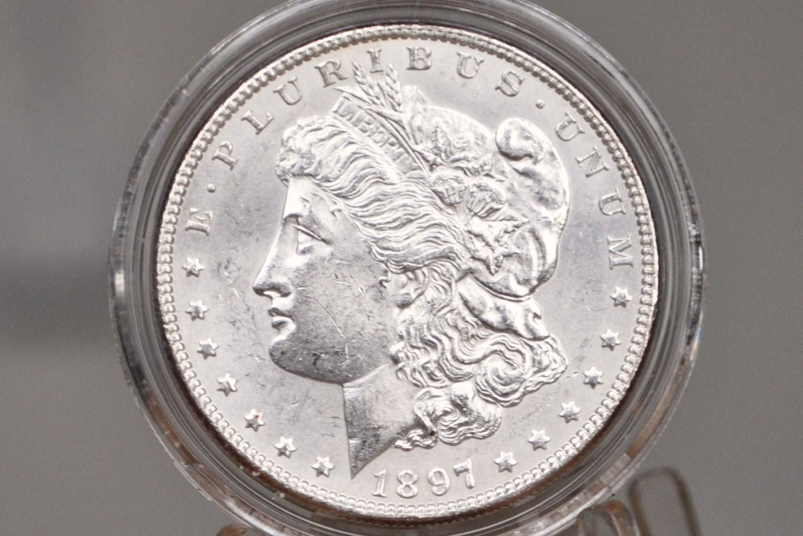 1897 Morgan Silver Dollar - Choose by Grade / Condition - 1897 P Morgan Silver - 1897P Silver Dollar; Better Date