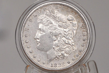 1882 S Morgan Silver Dollar - Xf-Bu (Extremely Fine To Uncirculated) Choose By Grade - 1882 S Morgan Dollar Silver Dollar 1882 S
