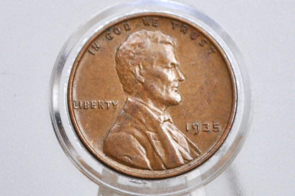 1935 P,D,S Wheat Pennies - Choose by Mint & Grade - Collectible Coin - San Francisco Mint, Denver Mint, Philadelphia Mint 1935 Pennies