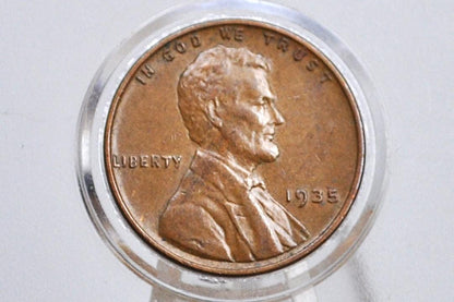 1935 P,D,S Wheat Pennies - Choose by Mint & Grade - Collectible Coin - San Francisco Mint, Denver Mint, Philadelphia Mint 1935 Pennies