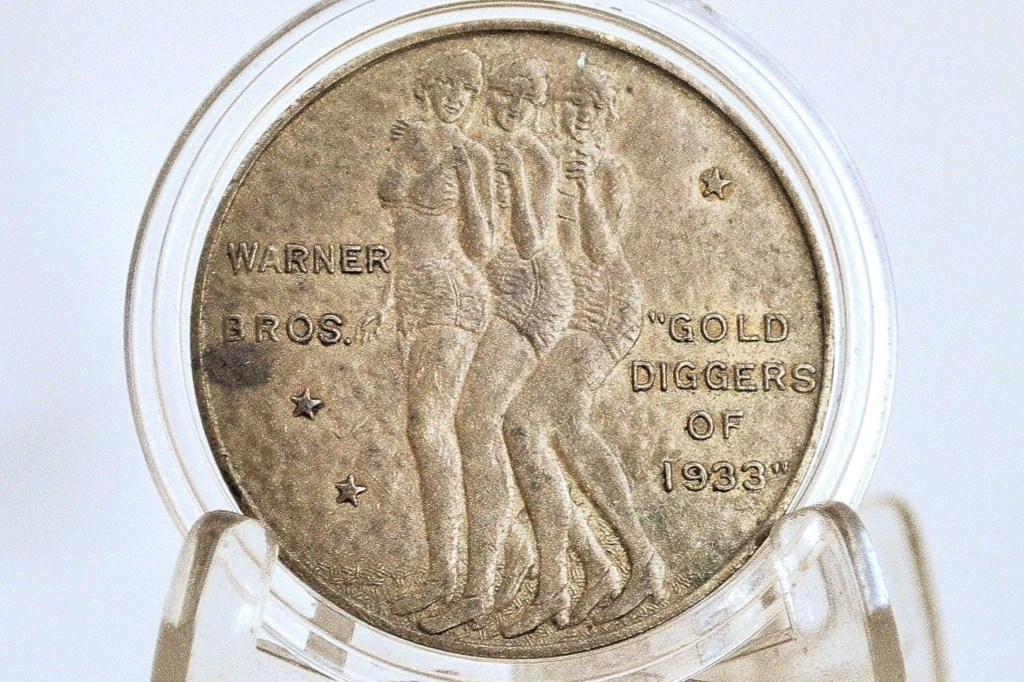 Warner Brothers Gold Diggers of 1933 Movie Token - 1933 Movie Token Warner Brothers Gold Diggers