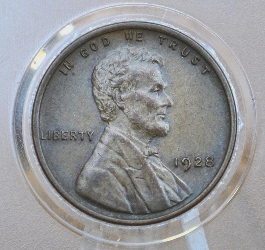 1928 P,D,S Wheat Pennies - Choose by Mint & Grade - 1928D Wheat Ear Cent 1928 S Wheat Back Penny 1928 Wheat Cent