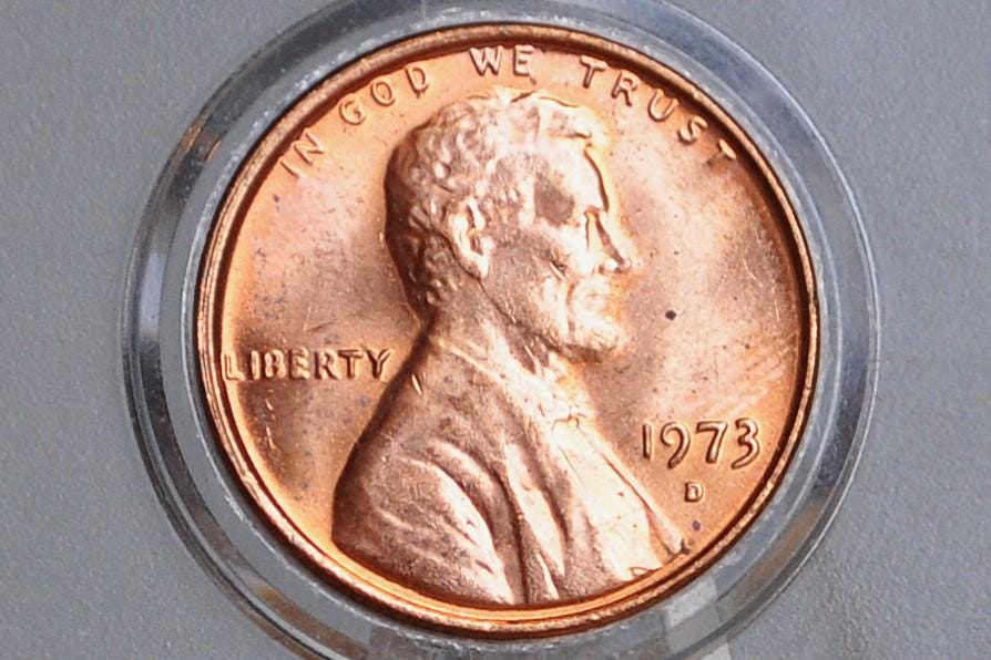 1973 P,D,S Lincoln Memorial Penny - Philadelphia, Denver, San Francisco Mints - Collectible Coin - 1973 P 1973 D 1973 S Memorial Cent