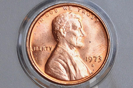 1973 P,D,S Lincoln Memorial Penny - Philadelphia, Denver, San Francisco Mints - Collectible Coin - 1973 P 1973 D 1973 S Memorial Cent