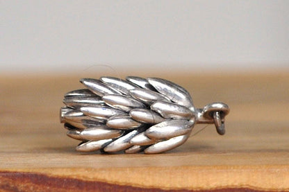 Amazing Sterling Silver Banana Bunch Pendant - Tested Sterling Silver - J.M. Fischer & Co. Sterling Charm